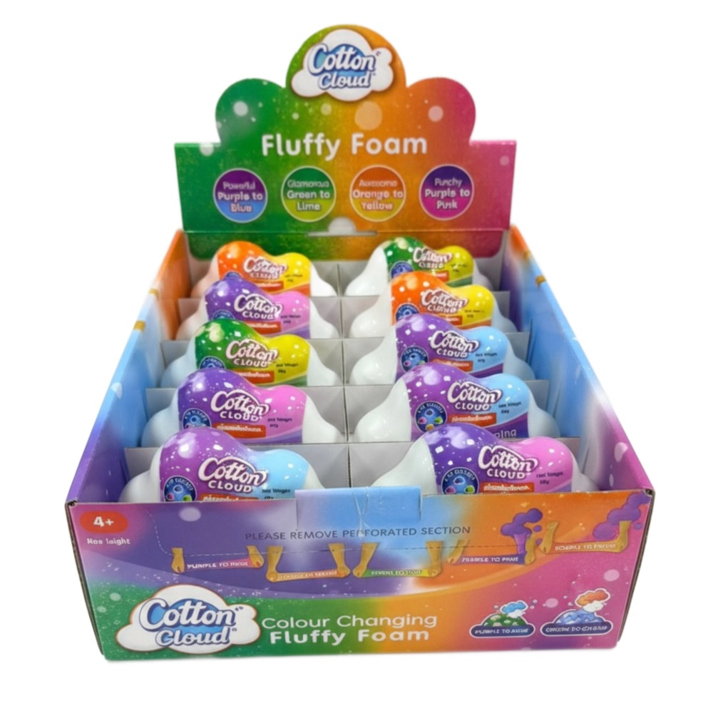 ADDO Nickelodeon Cotton Cloud Fluffy Foam - Multicolor