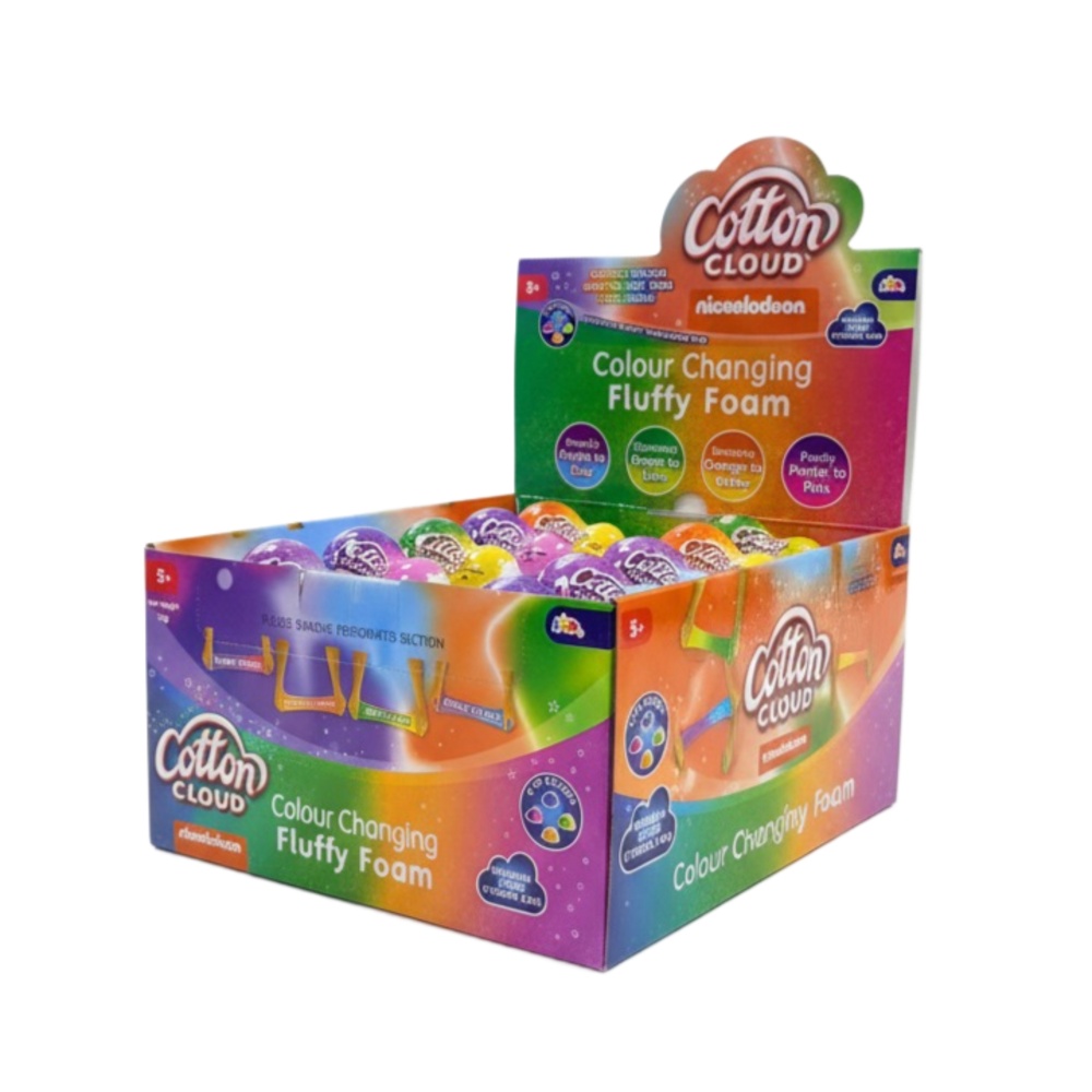 ADDO Nickelodeon Cotton Cloud Fluffy Foam - Multicolor