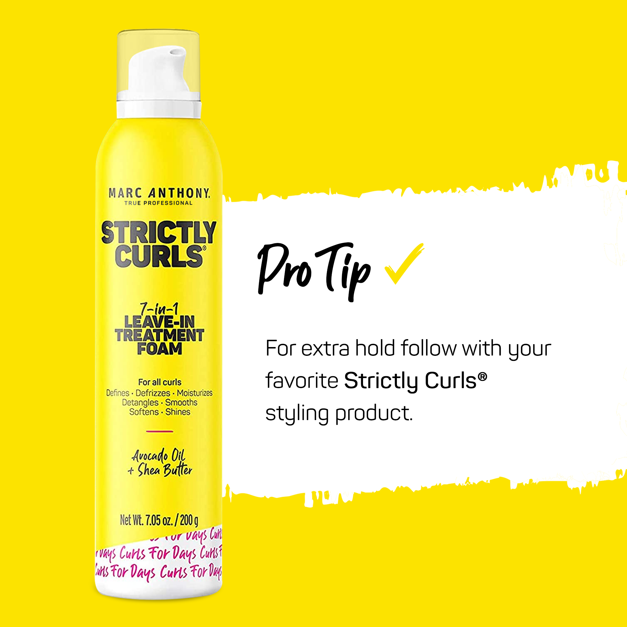 Marc Anthony Strictly Curls Perfect Curl 7-In-1 Treatment Foam 210Ml