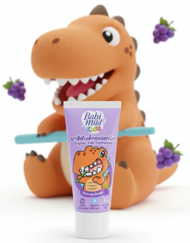 Babi Mild - Kids Gentle Protection Toothpaste Grape - 40g