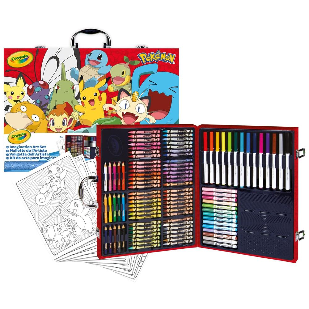 Crayola – Pokemon Creative Art Set Case