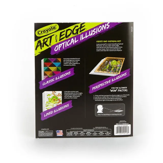 Crayola - Art with Edge, Optical Illusions