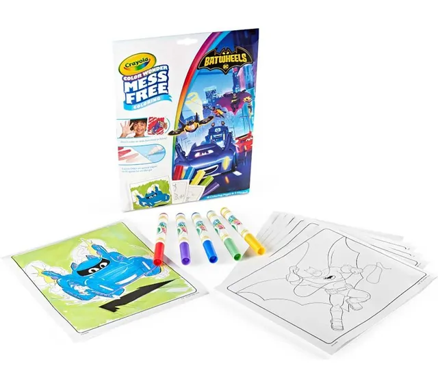 Crayola - Color Wonder Batwheels Activity Set