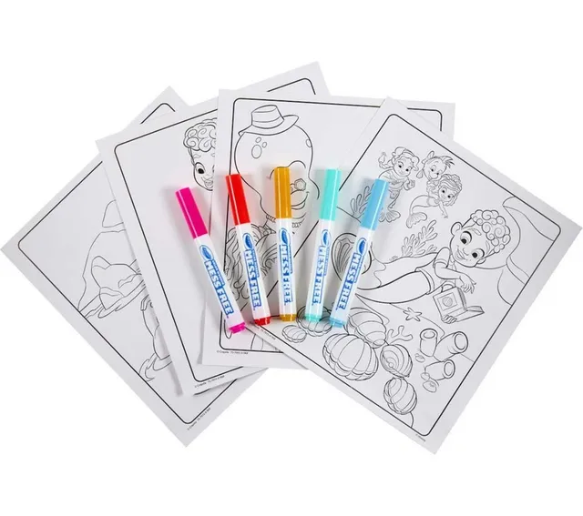 Crayola - Color Wonder Ariel Mess-Free Coloring Set , Ages 3+