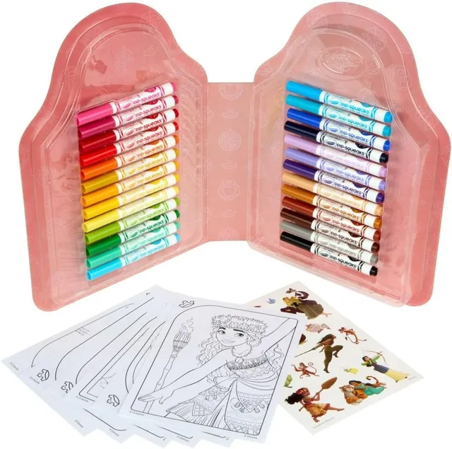 Crayola - Disney Princess Color & Sticker Activity Set – 20 Coloring Pages