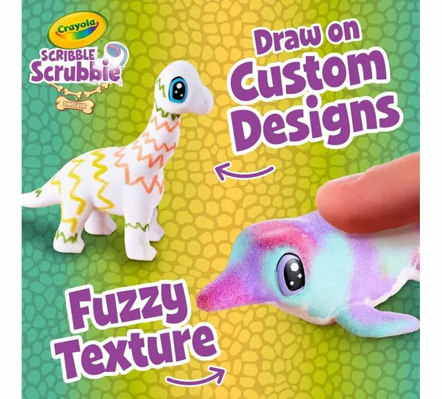 Crayola – Scribble Scrubbie Pets Dinosaur Waterslide,  Ages 3+