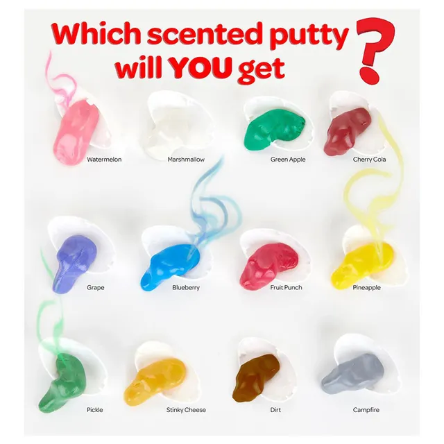 Crayola – Silly Scents Putty Mystery Egg Assorted Color (1 Pc)