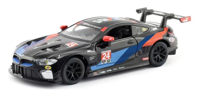 D-Power - 1:32 Die-Cast BMW M8 GTE Daytona 24H 2020 #24 Race Car with Lights & Sound