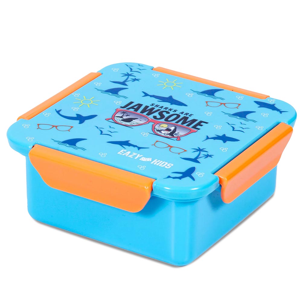 Eazy kids - Jawsome Shark Snack / Lunch Box - Blue