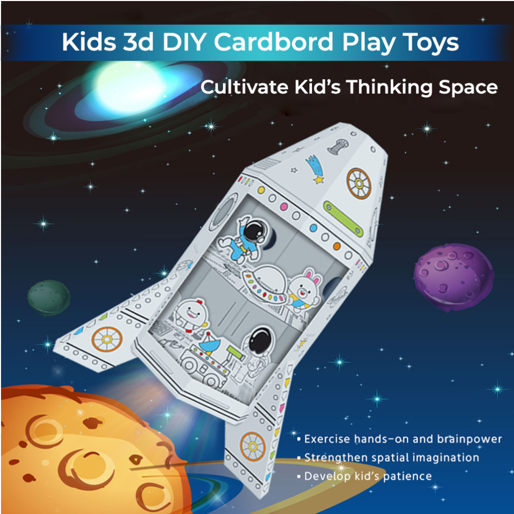 Eazy Kids – DIY Creative Spacecraft – 3 Color Pens