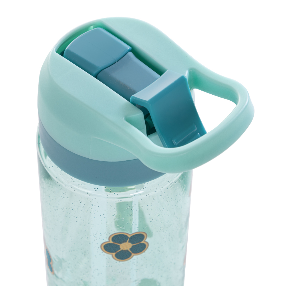 Eazy Kids – Flora Tritan Water Bottle W/Spray 750ml – Gitter Green