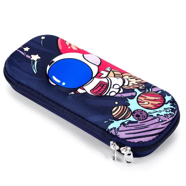 Eazy Kids - 3D Astronaut Pencil Case - Blue