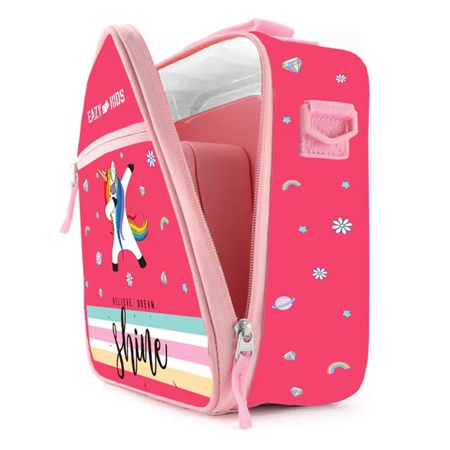 Eazy Kids – Bento Lunch Bag Unicorn – Pink