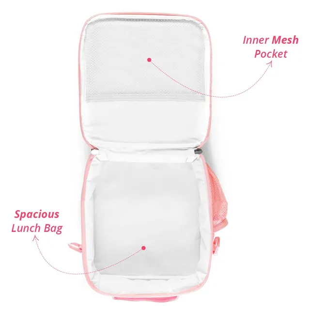 Eazy Kids – Bento Lunch Bag Unicorn – Pink