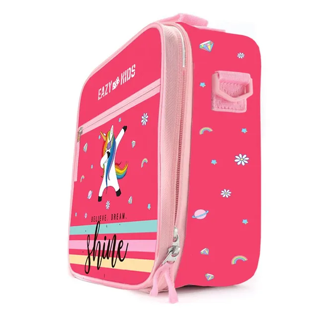 Eazy Kids – Bento Lunch Bag Unicorn – Pink