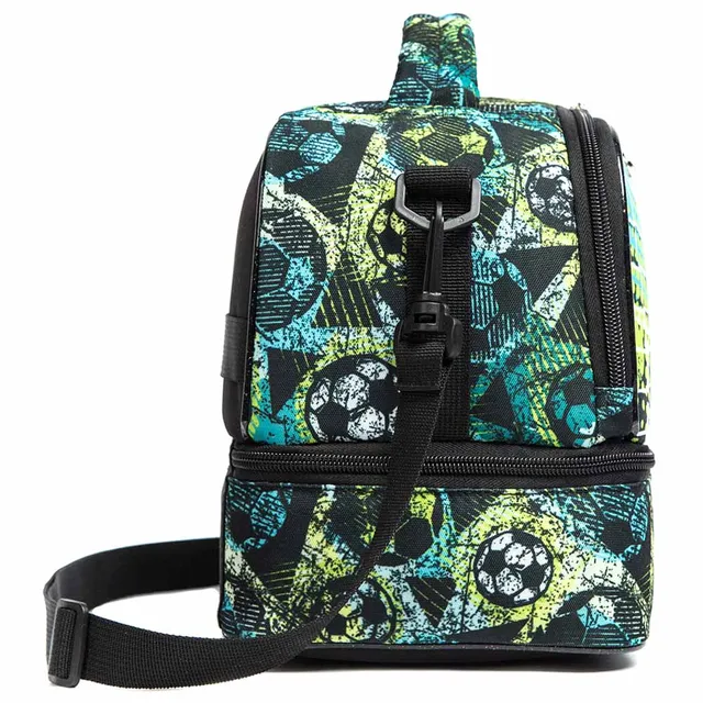 Eazy kids – Bottle / Lunch Bag – Football Green