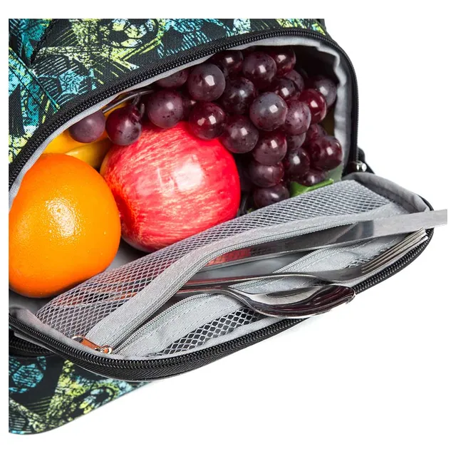 Eazy kids – Bottle / Lunch Bag – Football Green