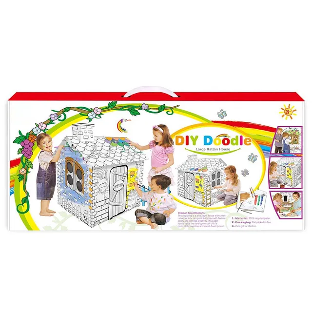 Eazy Kids – Doodle Painting Rattan House