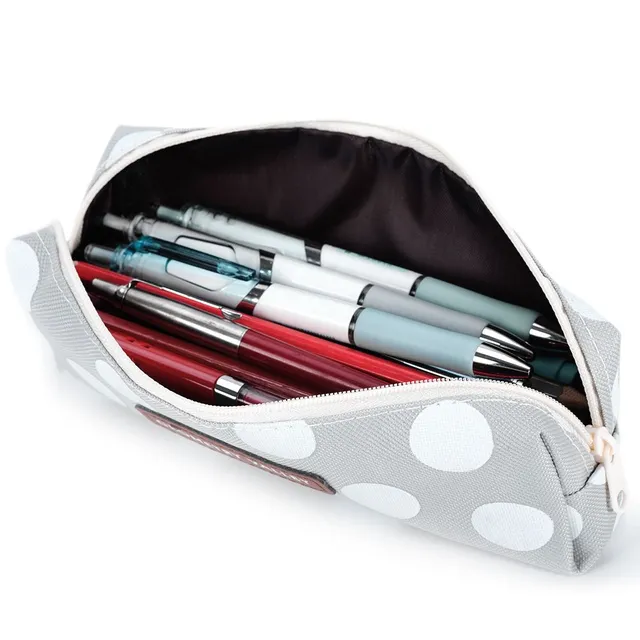 Eazy Kids – Pencil Pouch – Polka white