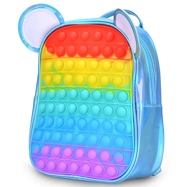 Eazy Kids - Rat Pop-It Ears Bag-Blue