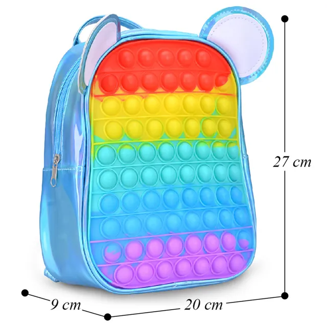 Eazy Kids – Rat Pop-It Ears Bag-Blue