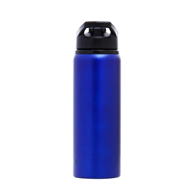 Eazy kids - Stainless Steel Sports Water Bottle - Blue, 700ml