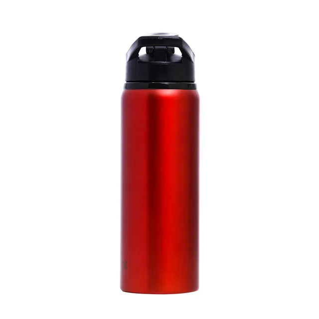 Eazy kids – Stainless Steel Sports Water Bottle – Red, 700ml