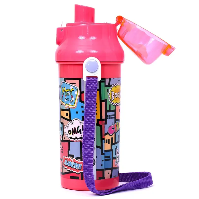 Eazy Kids - Water Bottle 600ml - Pink