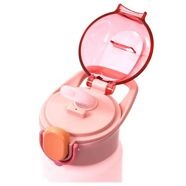 Eazy Kids – Water Bottle with Handle 500ml – Pink