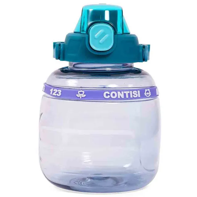 Eazy Kids - Water Bottle with Handle 800ml - Blue