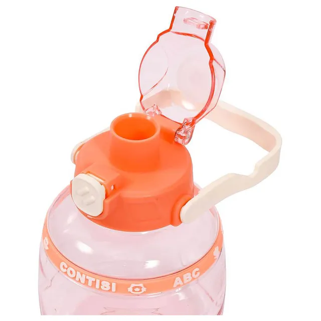 Eazy Kids – Water Bottle with Handle 800ml – Orange