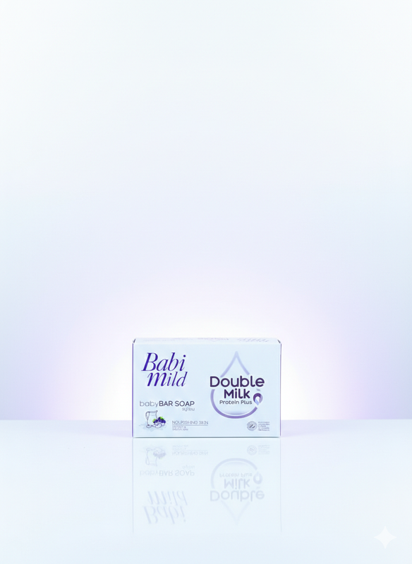 Babi Mild - Soap Double Milk - 75g