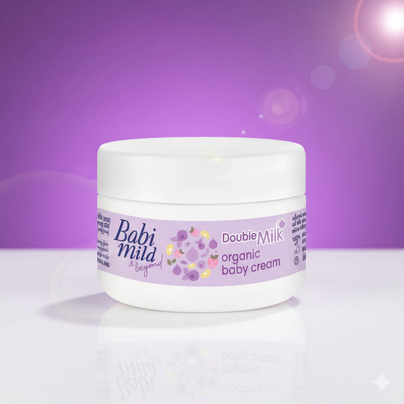 Babi Mild – Cream Ultra Mild Double Milk Organic - 50g