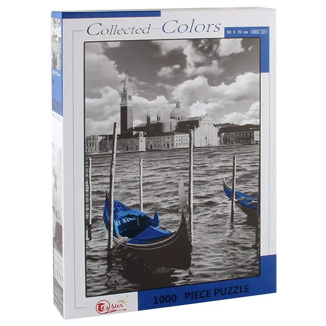 Jigsaw Puzzle - 1000 Pieces Jigsaw Paper Puzzles, Building Model - Venice