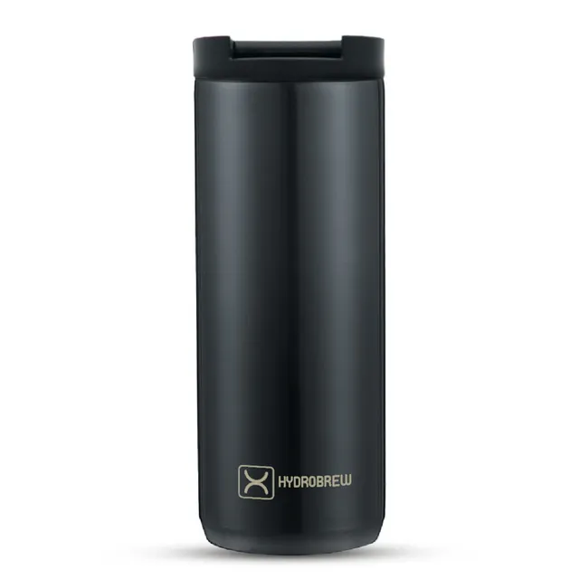 Hydrobrew - Double Wall Insulated Tumbler Water Bottle - Black - 500ml