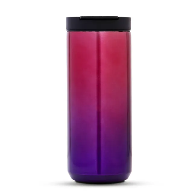 Hydrobrew - Double Wall Insulated Tumbler Water Bottle - Chrome - 500ml