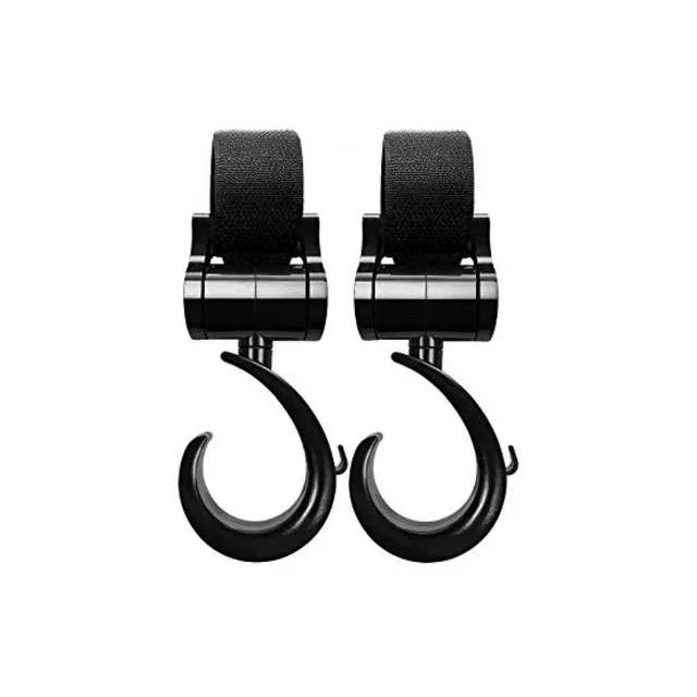 Insular - Universal Stroller Hooks - Black