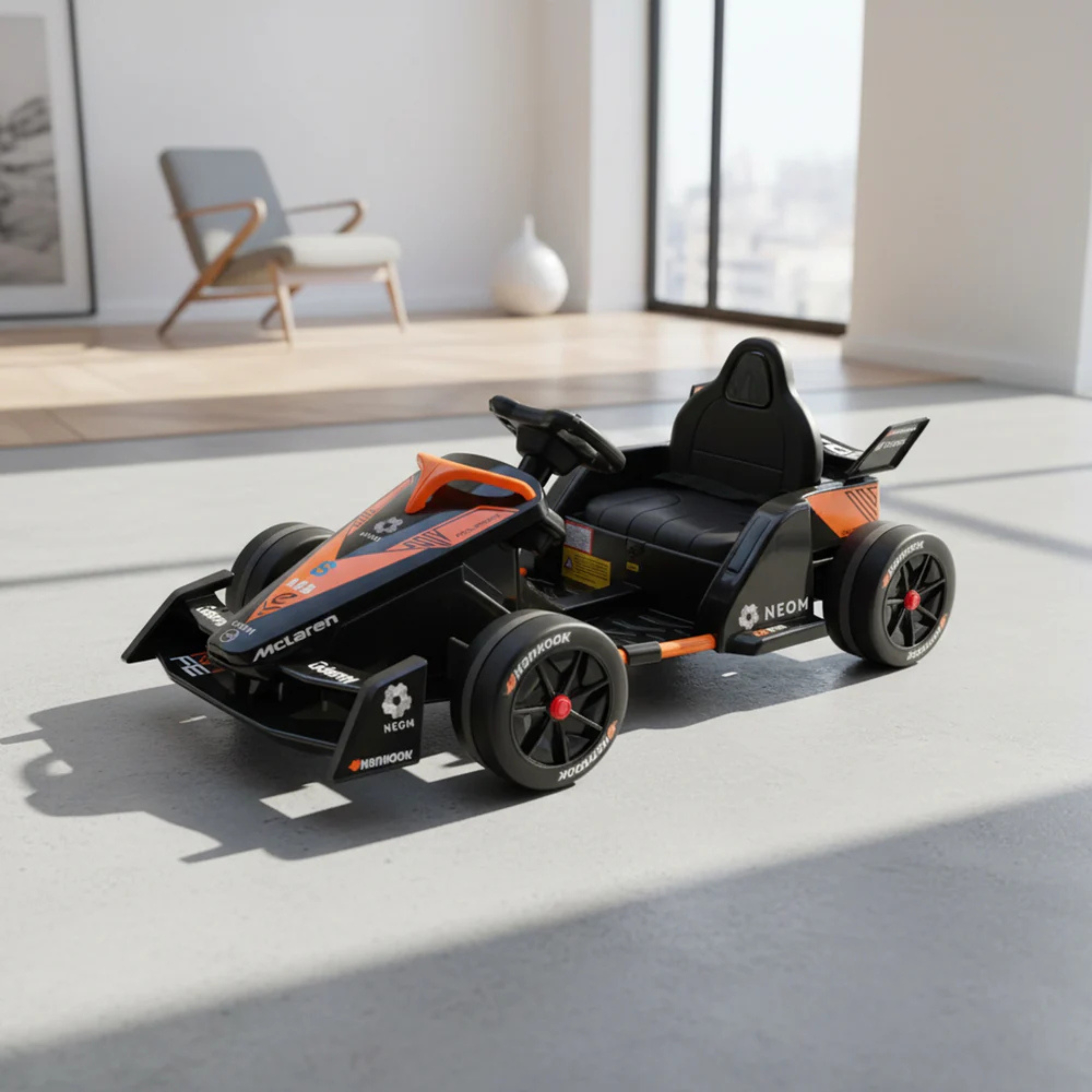 Megastar – Megastar Licensed Mclaren Go Kart 12V Electric Car With Parental Remote Control