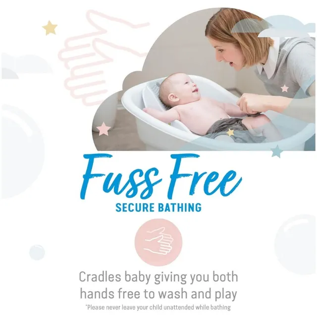Angelcare – Soft Touch Mini Bath Support – Grey