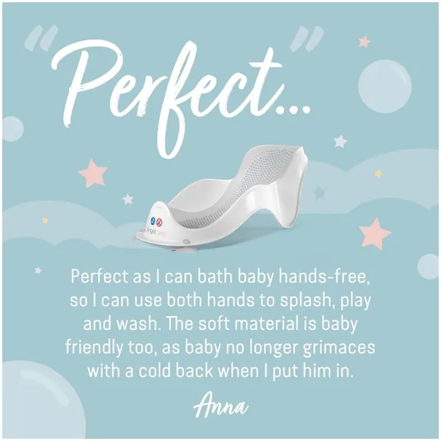 Angelcare – Soft Touch Mini Bath Support – Grey