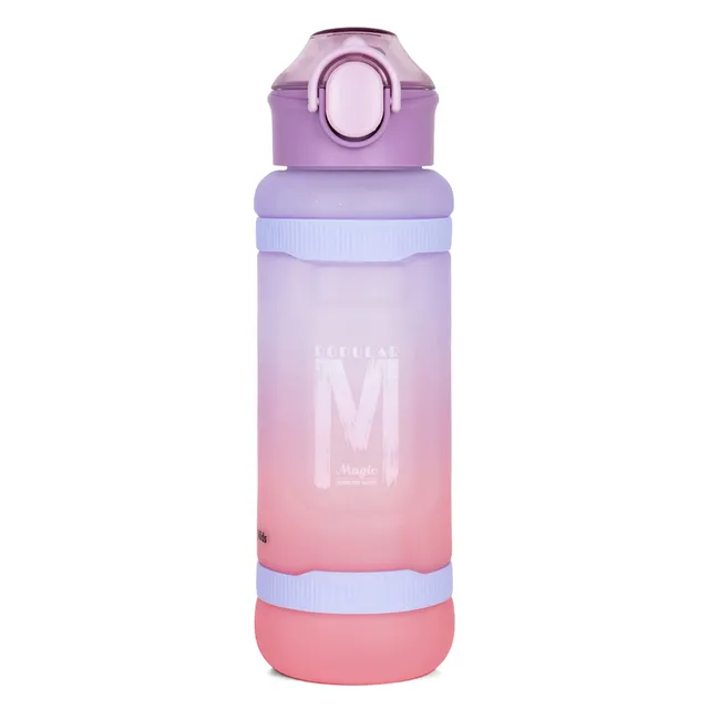 Nova Kids - Water Bottle 1000ml with Straw- Purple
