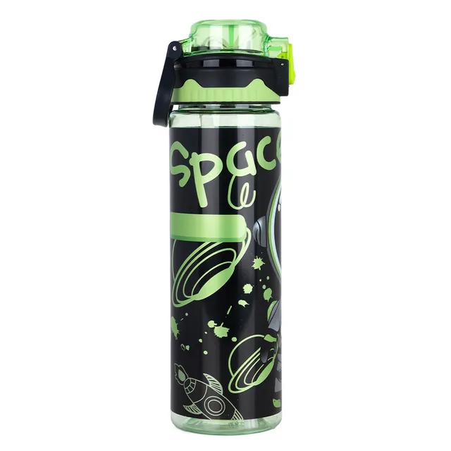 Nova Kids – Water Bottle 700ml with Straw- Black