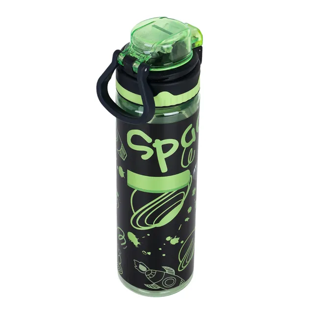 Nova Kids – Water Bottle 700ml with Straw- Black