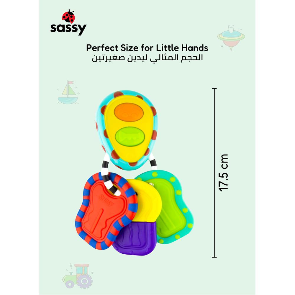 Sassy Toys – Tactile Tunes Keys