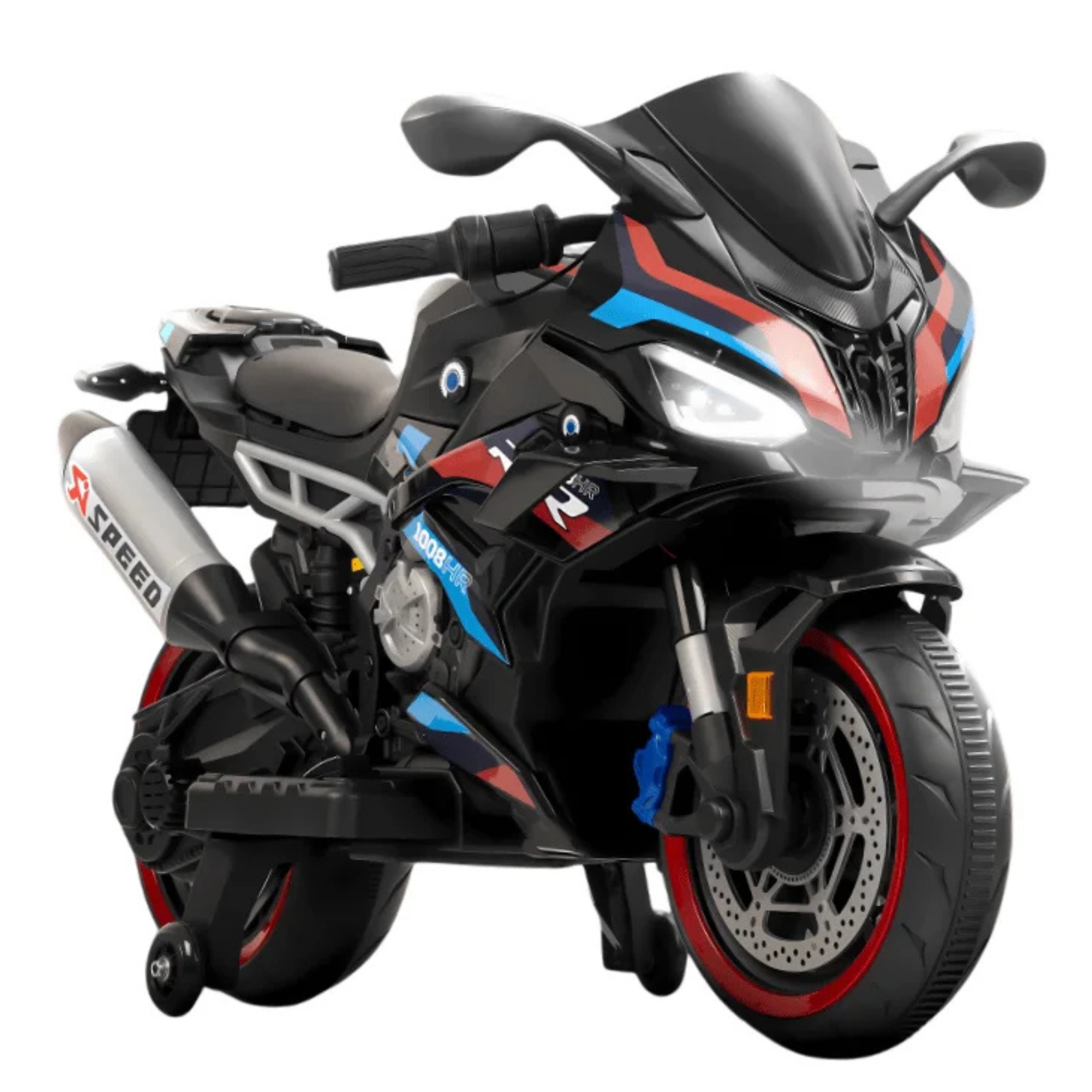 Megastar - Megastar Kids Electric Superbike Ride-On 12V Dual Motor, Led Lights