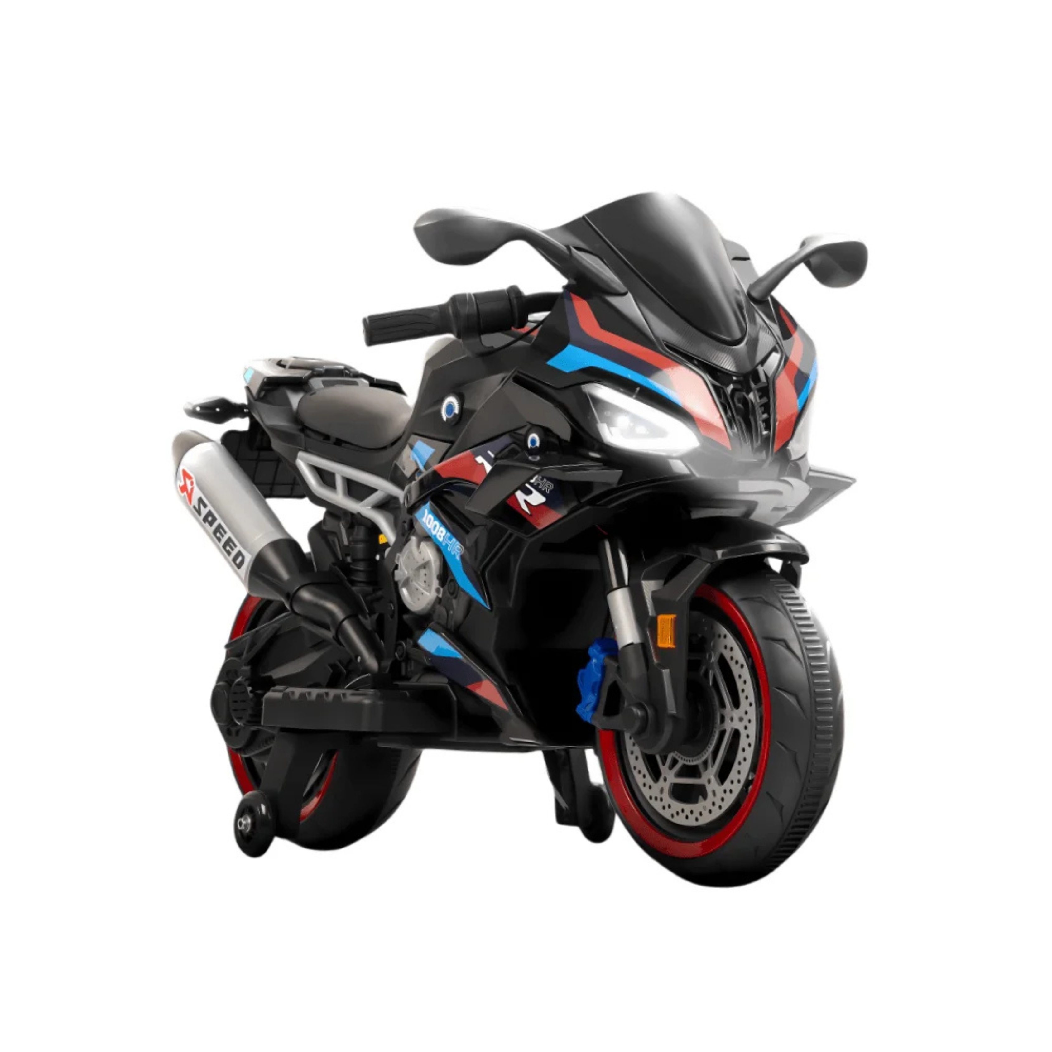 Megastar - Megastar Kids Electric Superbike Ride-On 12V Dual Motor, Led Lights