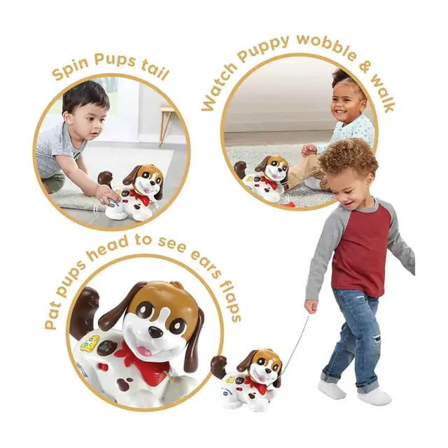 Vtech – Walk & Wiggle Pup, Interactive Baby Toy with Lights & Music