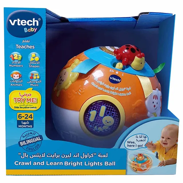 VTech Crawl and Learn Bright Light Ball
