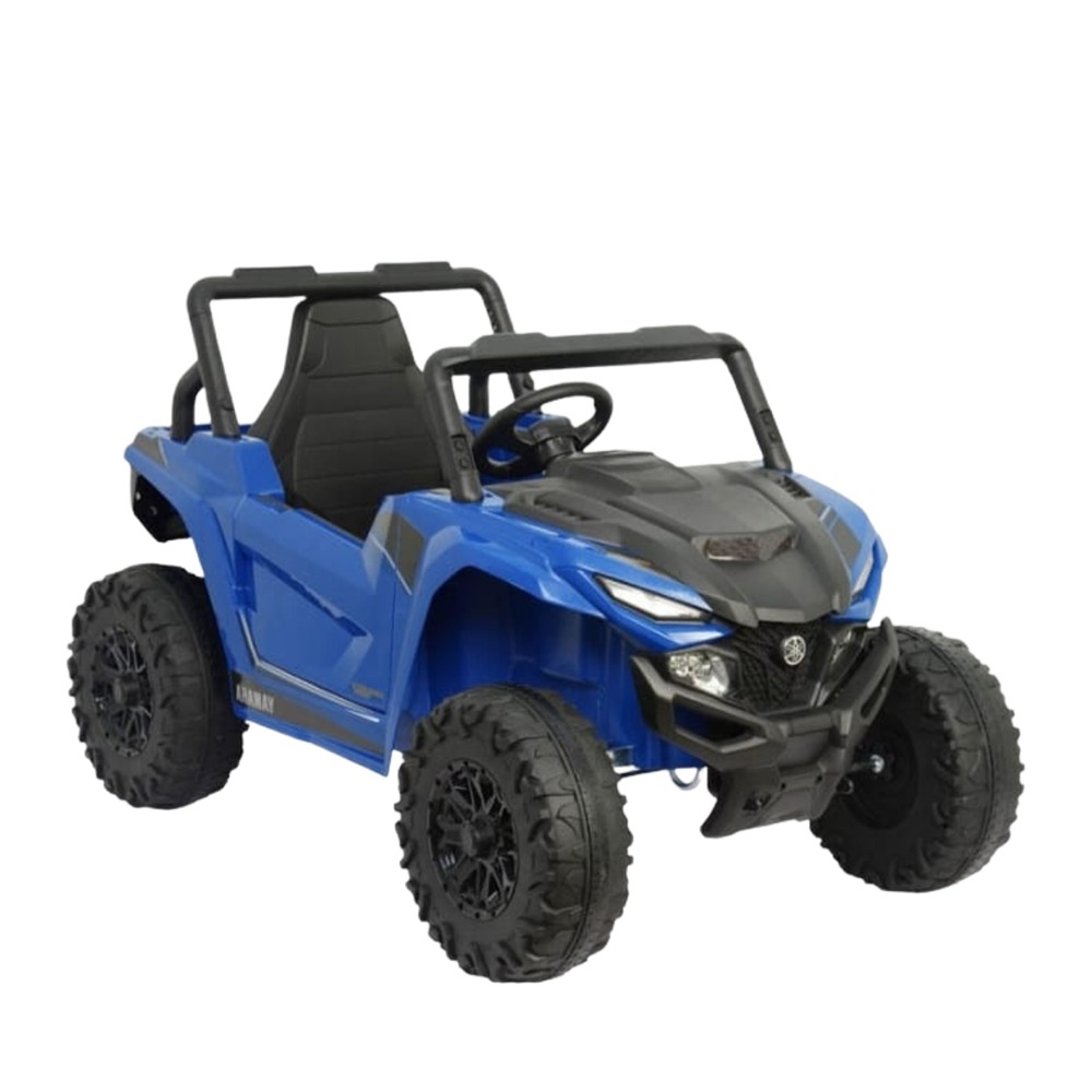 Megastar – Megastar Ride On 12 V Licensed Yamaha Wolverine Rmax2 With Rc- Blue
