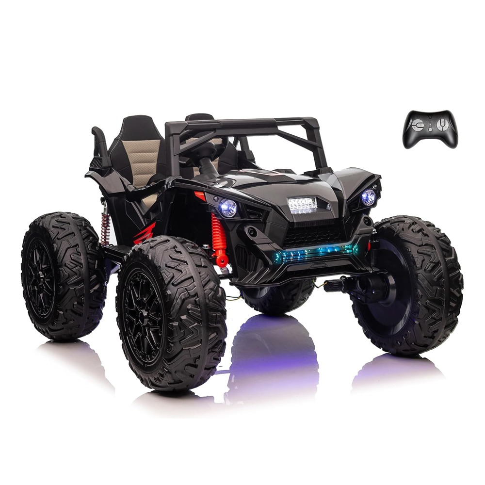 Megastar - Megastar Utv With Removable Canopy, Remote Control And Colorful Lights 2 Seater 12V